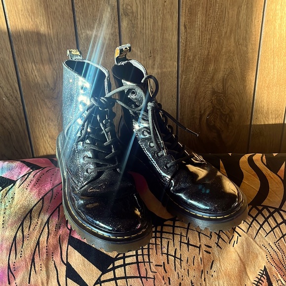 Dr. Martens Shoes Doc Marten Sparkle Slick Boots Poshmark